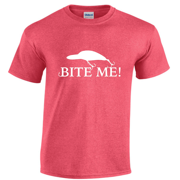 Fishing Lure Bite Me Funny Sarcastic T-shirt Mens Graphic Tees Father Husband Birthday Dad Gifts