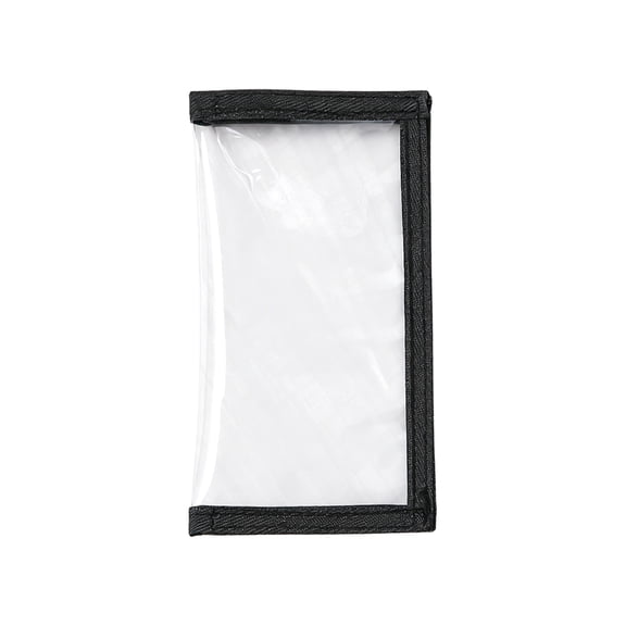 Fishing Lure Cover Protective Sleeve Transparent PVC Case with Reinforced Edges for Tackle Storage and Organization