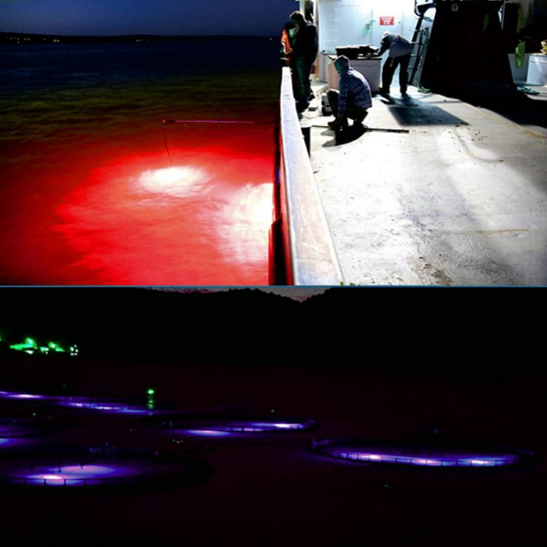 Fishing Lure Light Bait LED Underwater Night Fish Finder Eye