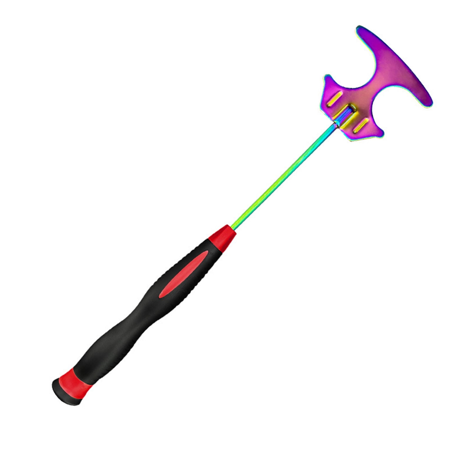 Fishing Lure Mixing Shovel Fishing Tool Equipment Shrimp Baits Shovel Stainless Steel Rubber Handle Shrimp Shovel