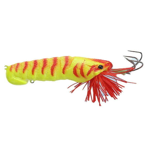 Fishing Lure Octopus Ultra-Sharp Plastic Shrimp Cuttlefish Squid Hook Rigs for Fishing