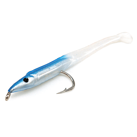 Fishing Lure Sea Fishing Lure Bait with Hook Eel Bait 5cm/0.6G T Tail Soft Insect Simulation Bait 45Pcs