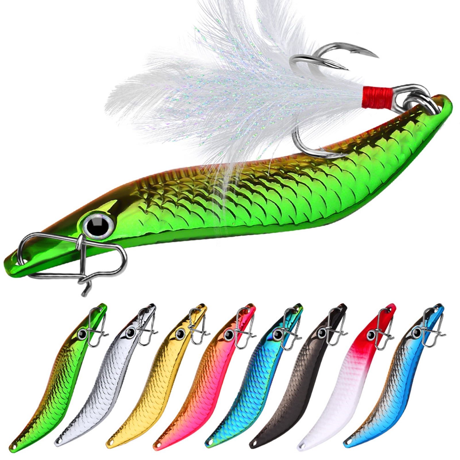 bass fishing leech hooks Fishing Lure Sharp Hook 3D Simulation Fisheye Fishing Treble Hooks Leech  Swimbait Natural Swimming Posture Leech Bait for Fishing Lover