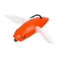 thumbnail image 1 of Fishing Lure, Topwater Flying Fish Floating Soft Plastic Realistic Action Bionic Surface Water Bait Artificial Tackle of Black Bass Snakehead Freshwater 6.5 g 1 Pc Red, 1 of 5