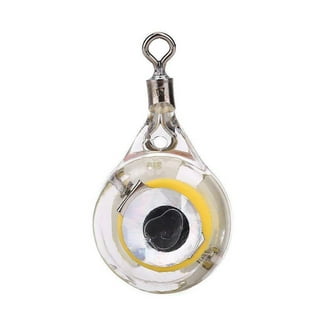 Opolski LED Deep Drop Underwater Eye Shape Fishing Squid Fish Lure Light  Flashing Lamp
