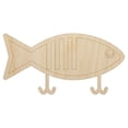 thumbnail image 1 of Fishing Lure Wood Shape Unfinished Piece Cutout Craft DIY Projects - 6.25 Inch Size - 1/4 Inch Thick, 1 of 7