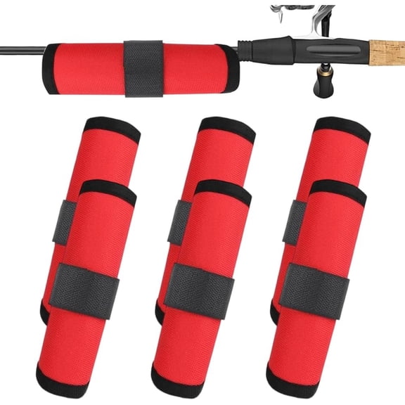 Fishing Lure Wraps, 2026 New Fishing Lure Covers for Fishing Rod Hook Cover Safe Bait Storage, Bait Shield with Hook and Loop Fastener