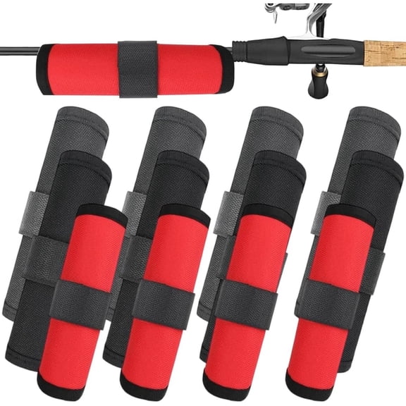 Fishing Lure Wraps, 2026 New Fishing Lure Covers for Fishing Rod Hook Cover Safe Bait Storage, Bait Shield with Hook and Loop Fastener