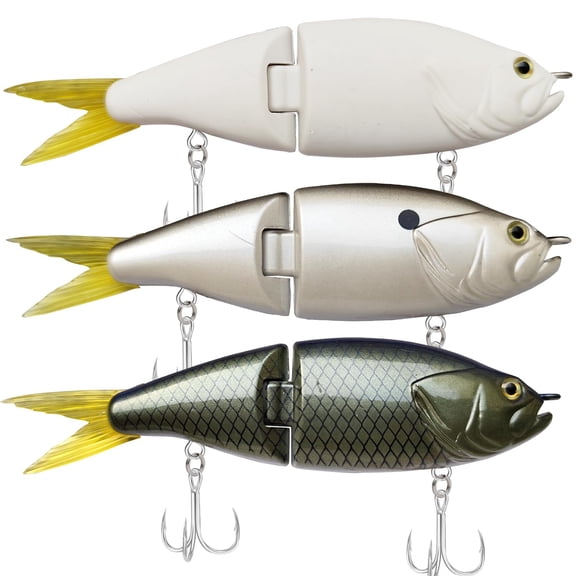 Fishing Lures 5.9in-3Pcs Slow Sinking Glide Bait Tackle