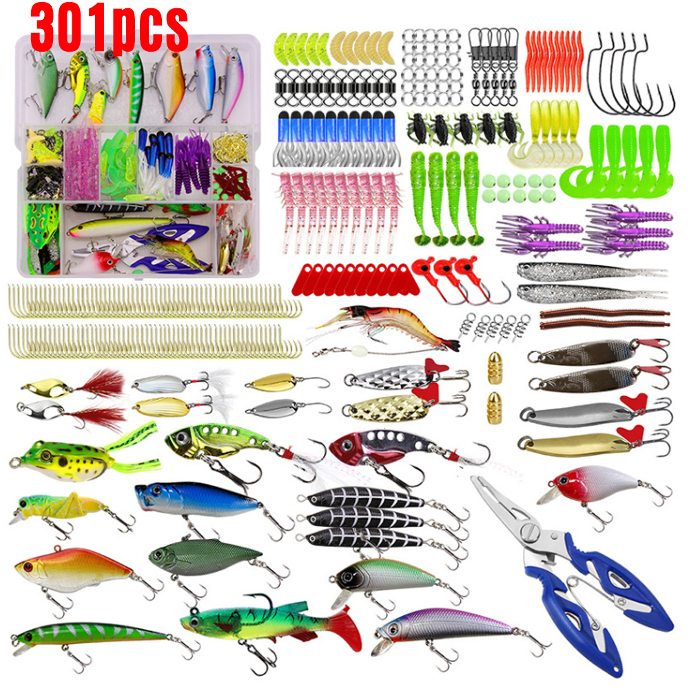 Fishing Lures Baits Tackle Including Crankbaits, Spinnerbaits, Plastic Worms, Jigs, Topwater