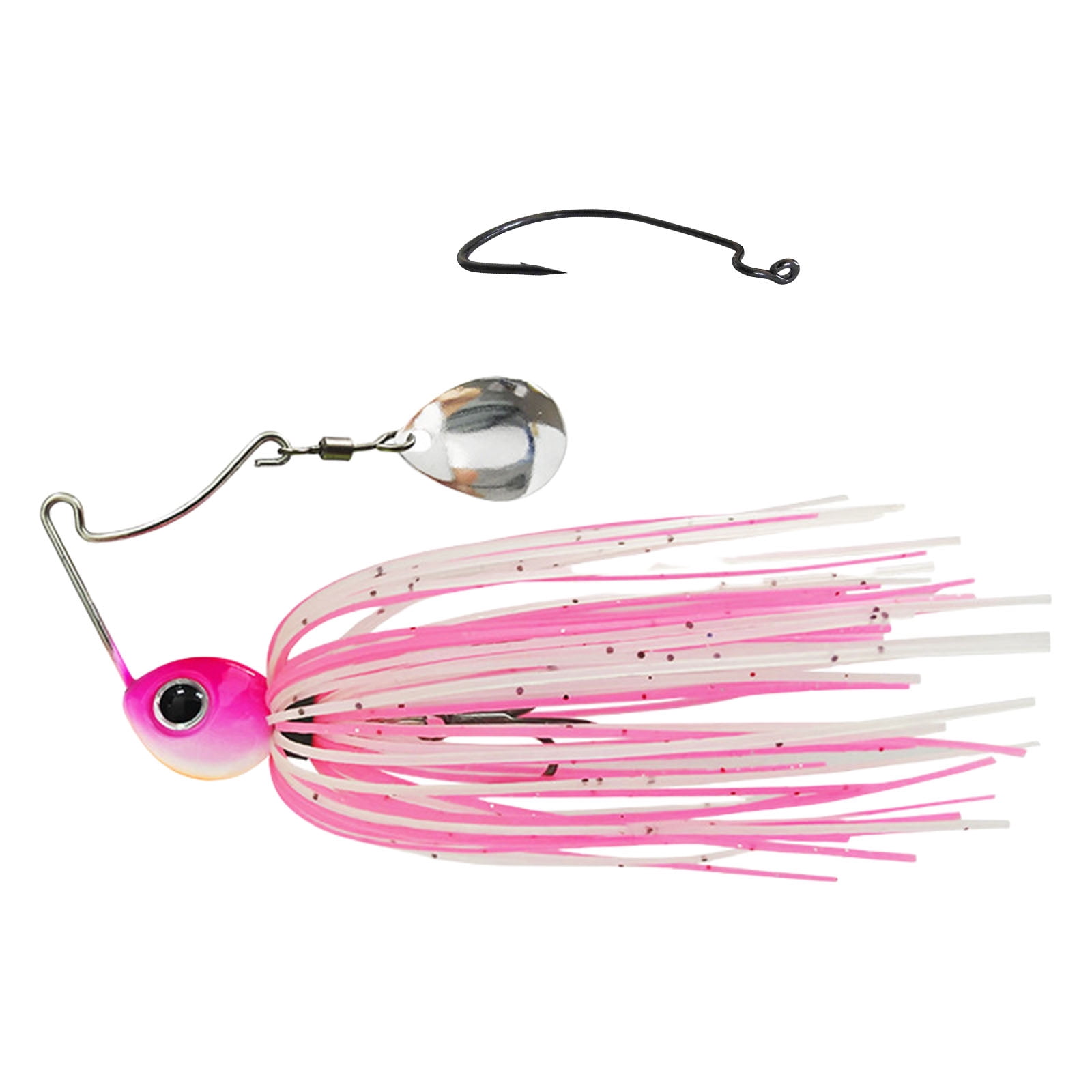 Chatter na Rubys ピンク ルアー Musky Chatter Bait Pink and Silver – Fin Rage Tackle