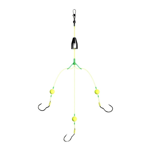 Fishing Lures Carp Hook Suspension Swivels Connectors Triple Hooks Fishing Hair Rigs Anti Bottom Rigs