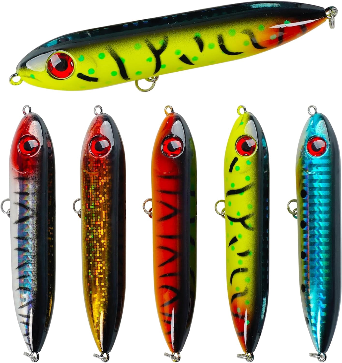 Fishing Lures Catfish Rattling Line Float Lure for Catfishing Spook Rattle/Float Peg Floats for Santee Rig Jerkbait Crankbait Fishing Circle Hooks