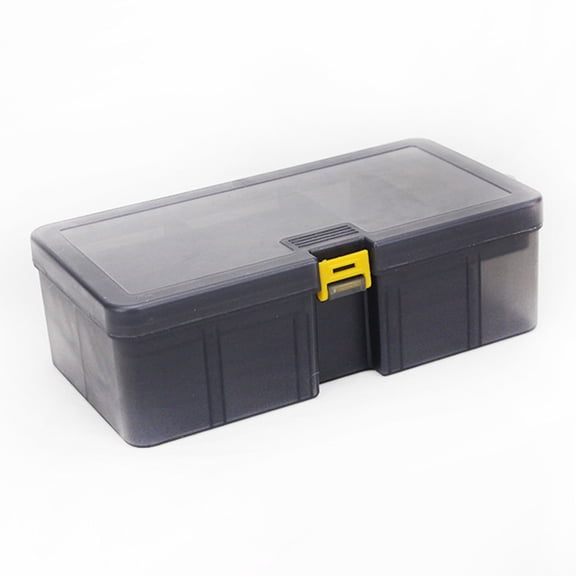 Fishing Lures Container Double Layer Fishing Tackle Box Hook Storage Organizers Jigs Head Spinner Hook Baits Tool Case
