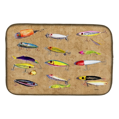 Fishing Lures Dish Drying Mat