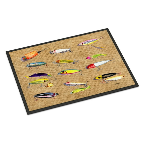 Fishing Lures Door Mat