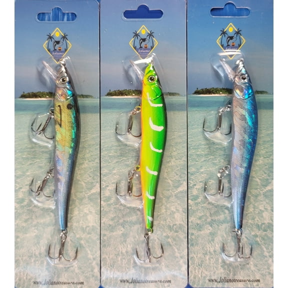 Fishing Lures Large Hard Bait Minnow VIB Lure with Treble Hook Life-Like Swimbait Fishing Bait 3D Fishing Eyes Popper Crankbait Vibe Sinking Lure for Bass Trout Walleye Redfish