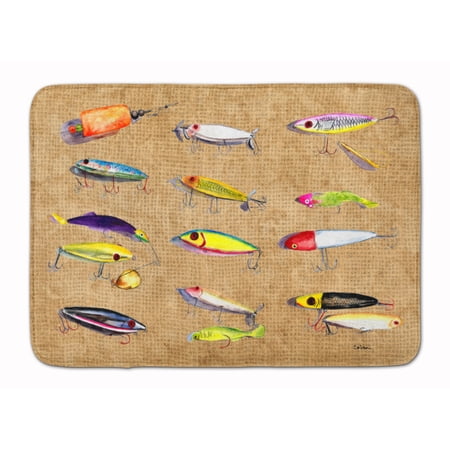 Fishing Lures Machine Washable Memory Foam Mat