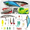 thumbnail image 2 of Fishing Lures Set Fish Lure Kit For Bass Trout Martinique 2 of 10