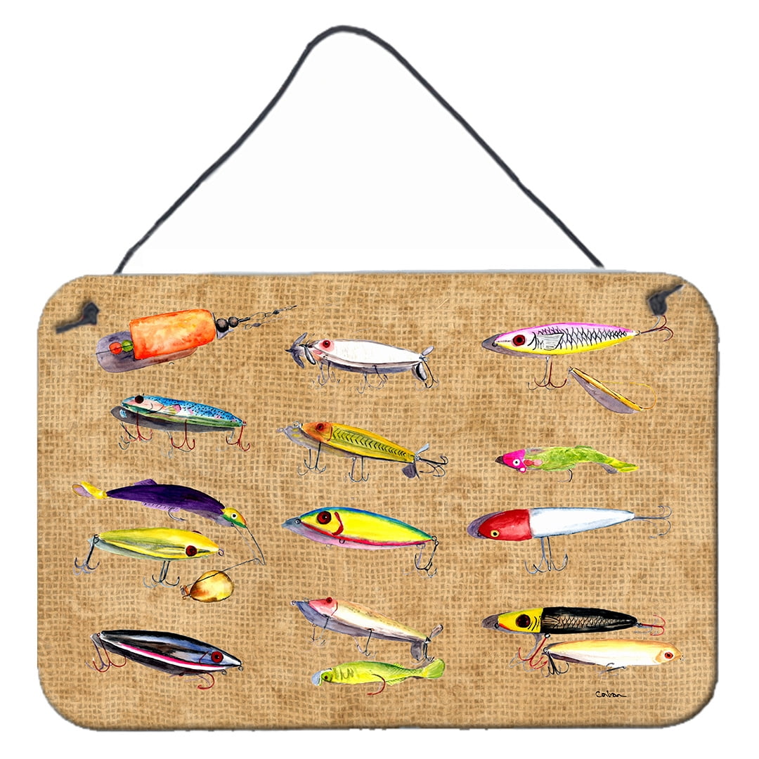 Fishing Lures Wall or Door Hanging Prints