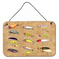 thumbnail image 1 of Fishing Lures Wall or Door Hanging Prints, 1 of 1