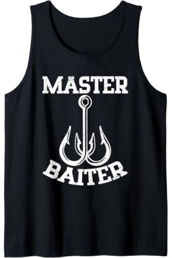 Fishing Master Fishing Fisherman Fisher Tank Top Size S-3XL