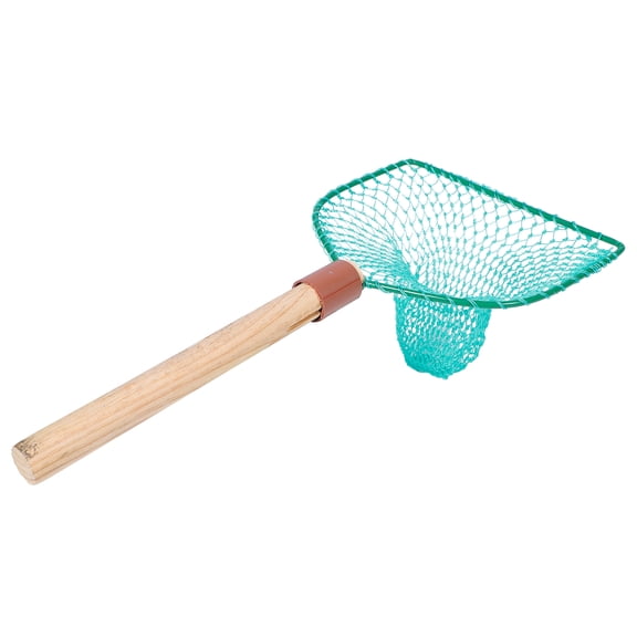 Fishing Net Collapsible and Adjustable Fishing Net Wood Handle Fishing Net