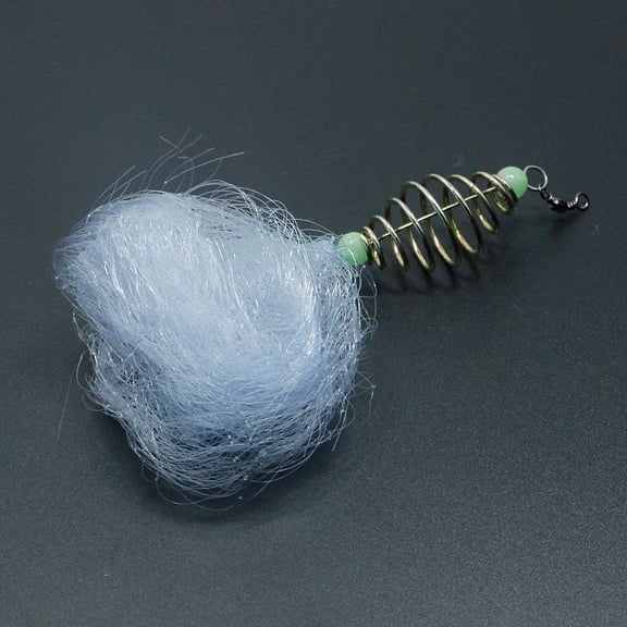 Fishing Net Copper Spring Shoal Netting Luminous Bead Swivel Tackle Size 3-12