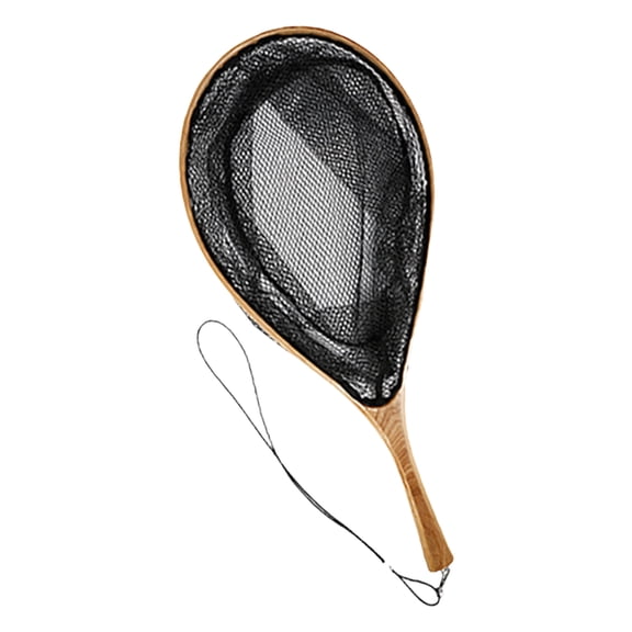 Fishing Net Fishing Tackle Tool for Adult Landing Net with Comfortable Handle Fishing Landing Net with Lanyard Portable