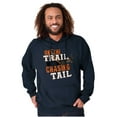 thumbnail image 1 of Fishing On Trail Chasing Tail Fisher Men Big & Tall Graphic Hoodie Brisco Brands 3X, 1 of 6