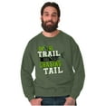 thumbnail image 1 of Fishing On Trail Chasing Tail Fisher Men's Crewneck Sweatshirt Brisco Brands S, 1 of 6