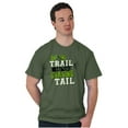 thumbnail image 1 of Fishing On Trail Chasing Tail Fisher Men's Graphic T Shirt Tees Brisco Brands S, 1 of 6