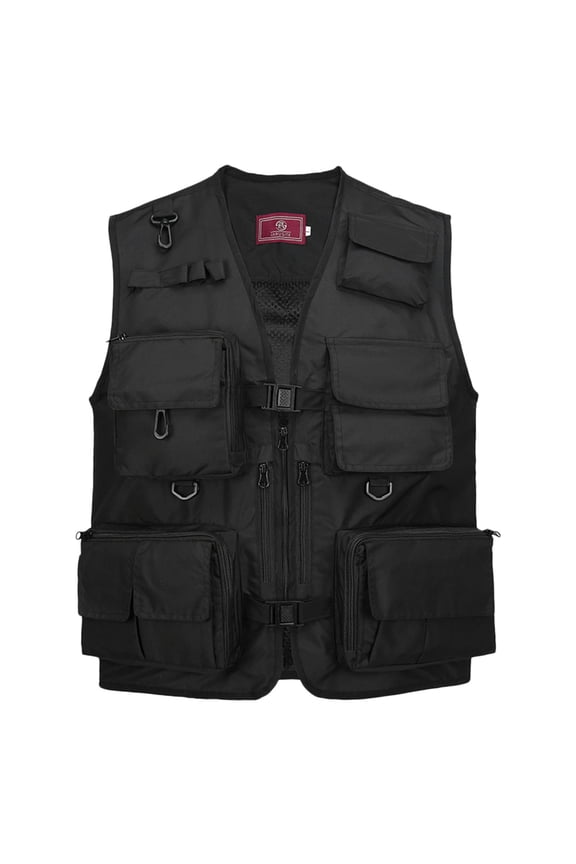 Fishing Photography Vest Summer Multi Pockets Mesh Jackets Quick Dry