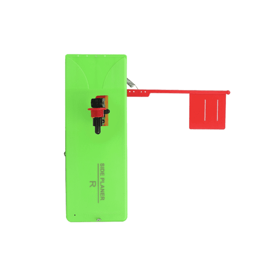 Fishing Planer Board ABS Bottom Angle Adjustable Trolling Push Button Splashing Float Boat Fishing Accessory R
