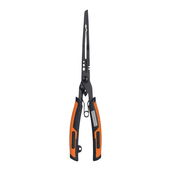 Fishing Pliers, Extended Multifunctional Fish Control Tool, Long Nose Hook Removal Scissors Cutter Durable Angler Accessory