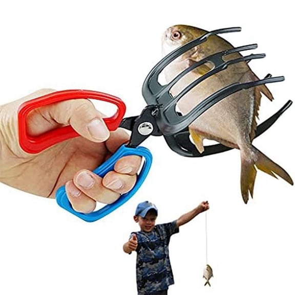 Fishing Pliers Gripper Metal Fish Control Clamp Claw Tong Grip Tackle Tool Forceps for Catch