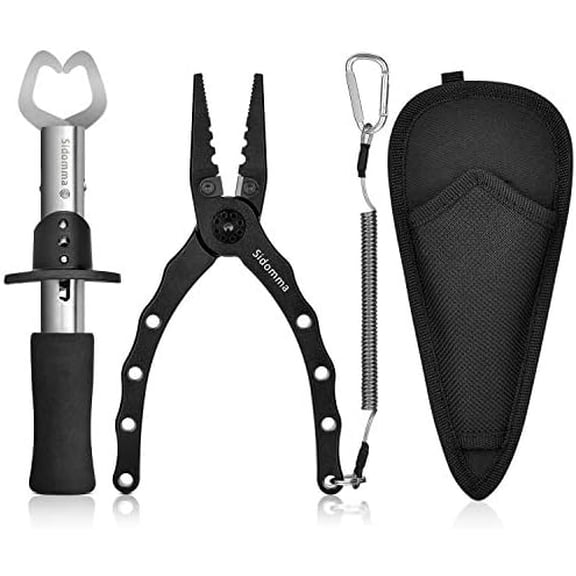 Fishing Pliers and Gripper Set, Fishmen Must Have Fishing Gear and Equipment, Fishing Accessories, Fishing Tool Flyfishing Gear Ice Fishing Gear Fishing Gifts for Men$$Sport & Recreation Other