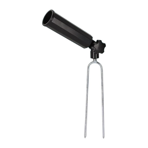 Fishing Pole Holder Rod Stand Fish Pole Rack 180 Degree Adjustable for Bank Fishing Ground Support