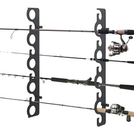 OGZF Horizontal Wall/Ceiling Mounted Wire Rod Fishing Rack, Wayfair