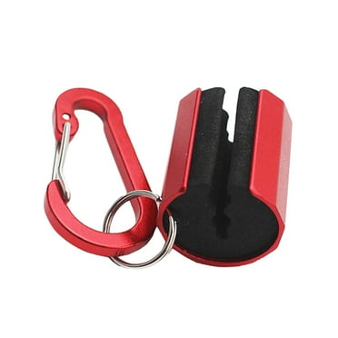 Fishing Pole Holders Lightweight Accessories Hanging Fishing Rod Holder Clip red