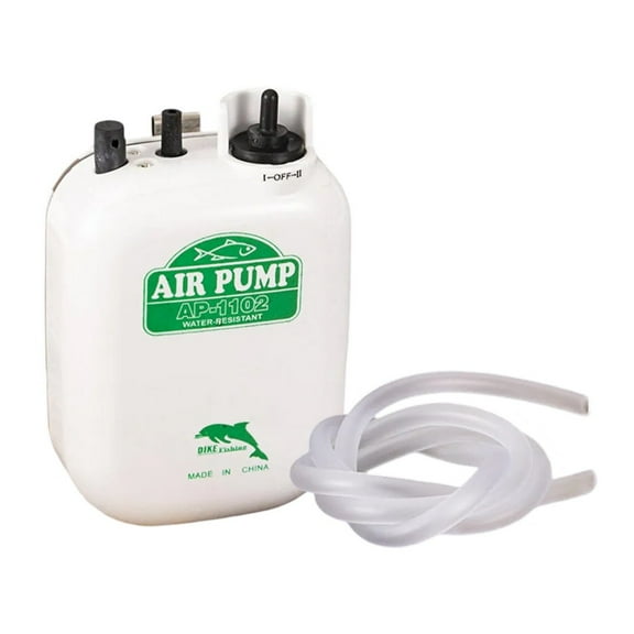 Fishing Portable Live Bait Aerator Oxygen Pump Oxygenator Air Compressor Aerator