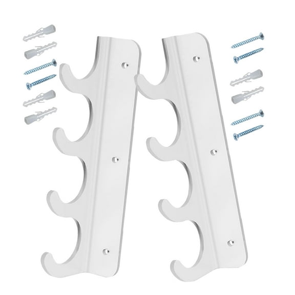 Fishing Rod Holder Set Wall or Ceiling Mounted Rod Rack for Garage Home Storage and Display, Fishing Pole Organizer