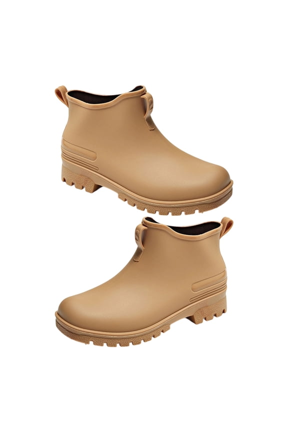 Fishing Rain Shoes Men Women Anti Slip Water Boot for Outdoor Comfortable Short Shoes Waterproof Ankle Rain Boot