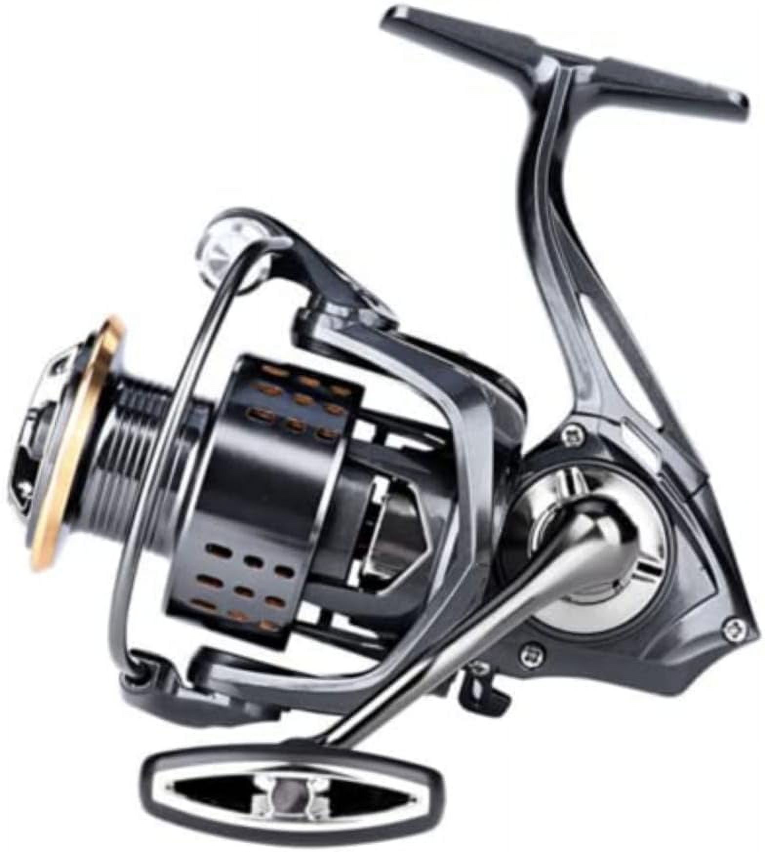 Fishing Reel DA 2000-7000 Series 3+1 BB Metal Spinning Wheel Max Drag 15kg Outdoor Lure Throwing