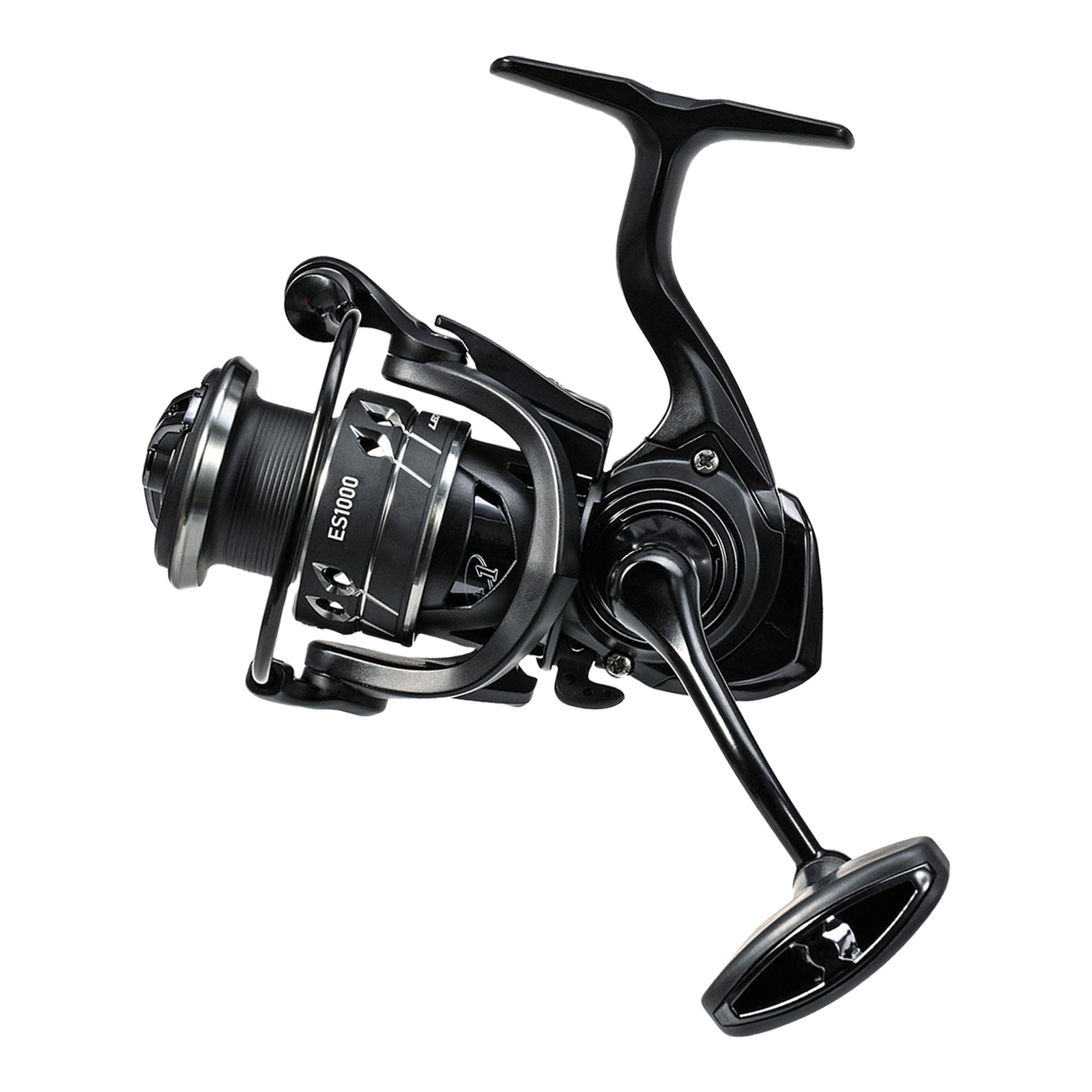 Fishing Reel ES1000-ES5000 Fishing Reel for Freshwater Handle Interchangeable 5.1:1/5.5:1 Gear Ratio