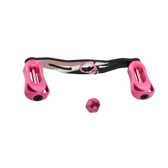 Fishing Reel Handle Carbon Fiber Power Handle Knob Grip Assembly Part Fishing Reel Handle Baitcasting Reel Replacements