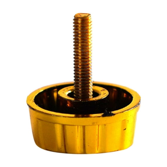 Fishing Reel Handle Nut Screw Caps Semi-Metal Replacement Parts for Spinning Reel Knob Power Handle Grip Universal Fit Saltwater Freshwater Fishing Accessories Durable Screw for Most Spin Reels