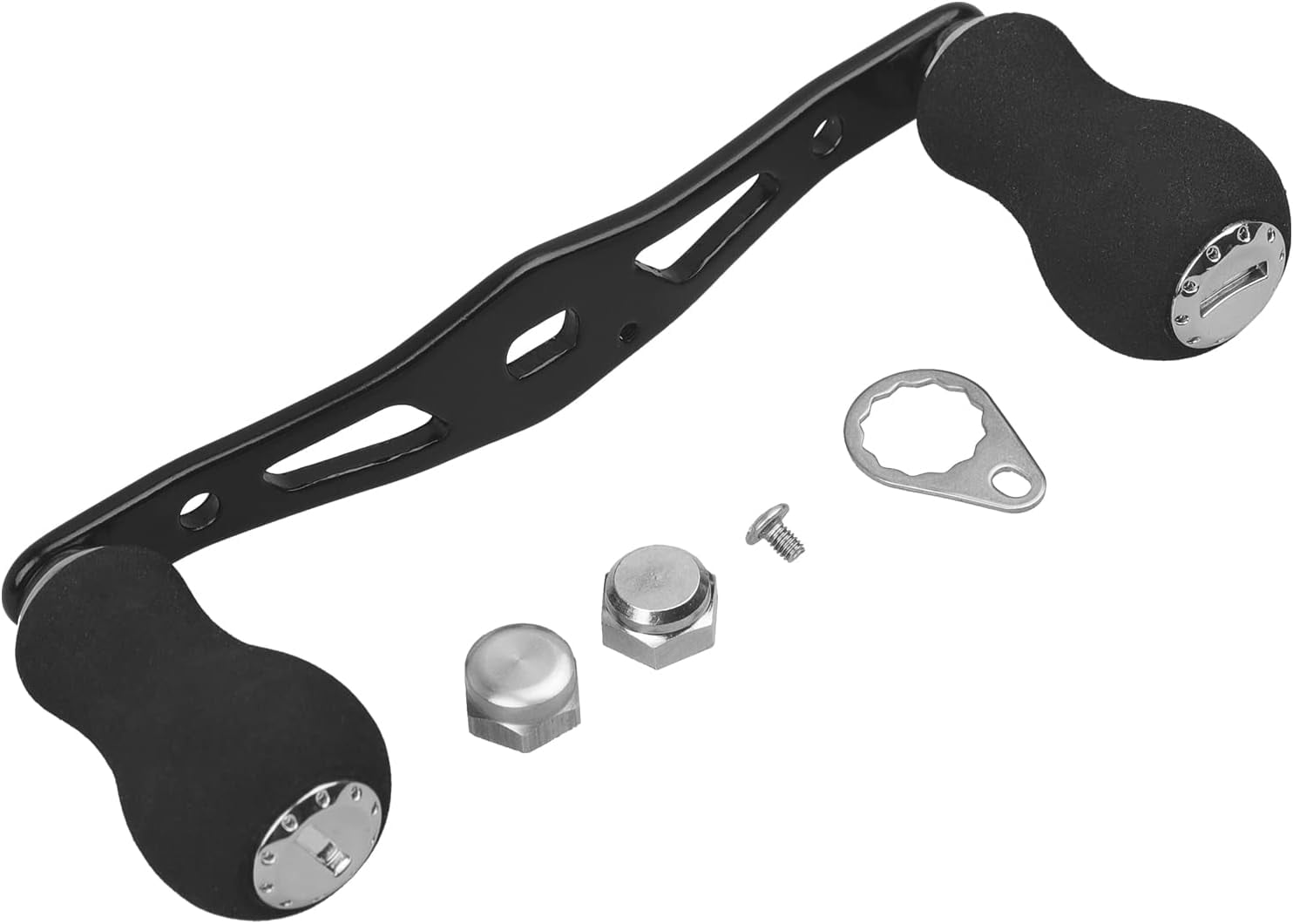 abu garcia fishing reel parts KTGCOZS Pack of 2 Fishing Reel Accessories Fishing Gear for BF8 IB7 ALX Deez Reel Part Sports & Outdoors 100m / PE Abu Garcia Reel Parts
