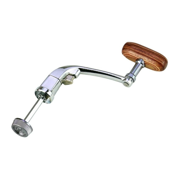 Fishing Reel Handle Spinning Reel Accessories Metal Single Rocker Arm Lightweight Grip for DIY Anglers