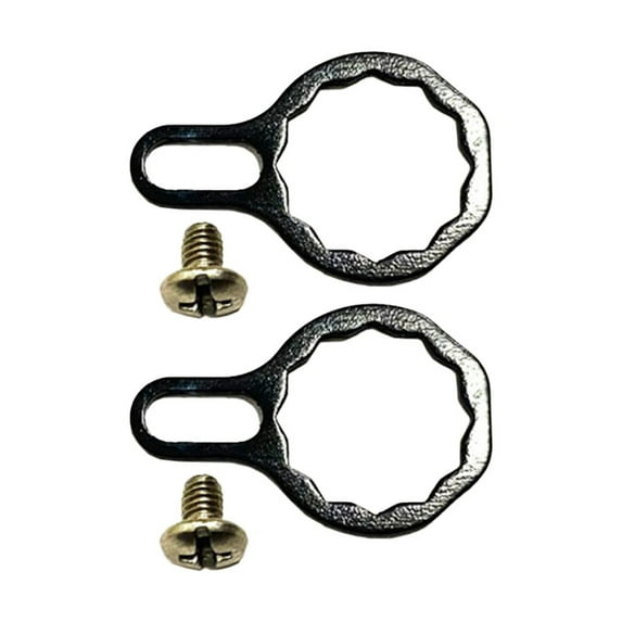 Fishing Reel Locking Plate Screw Nut for A /for D /for S Brand P3 Fishing Water Drop Wheel Locking Plate Nut Fishing Supplies Black
